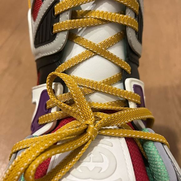 Gucci Basket Sneaker LIKE NEW Men’s 10.5 - Picture 6 of 9